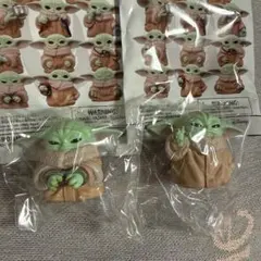 グローグー マンダロリアン ソフビパペットマスコット 2個セット