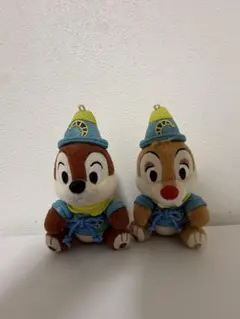 チップとデール ぬいぐるみストラップ