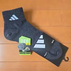お値下げ❗ラス1【adidas】 DEO消臭設計ソックス 26-28