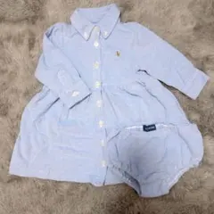 未使用　RALPH LAUREN 半袖ワンピース 80サイズ