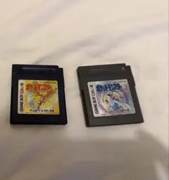 ソフトのみ ポケットモンスター 金 銀 ゲームボーイ 2本セット