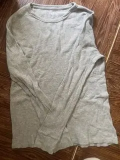 GAP グレー 長袖ワッフル素材Mサイズ