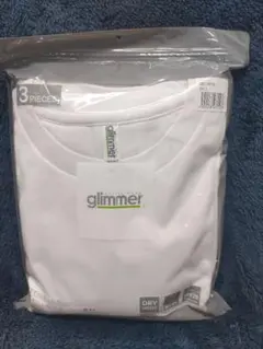 真*じ様 glimmerドライTシャツ ホワイト　LLサイズ ３枚セット・袋入り