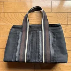 HERMES フールトゥ トートPM ブルー トロカホリゾンタル 紺 - メルカリ
