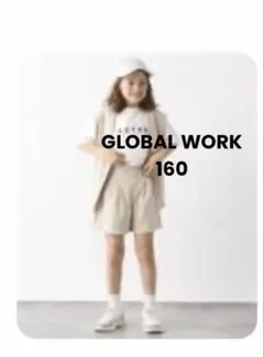 GLOBAL WORKイージーケアセットアップノースリーブベスト＆ショートパンツのサムネイル