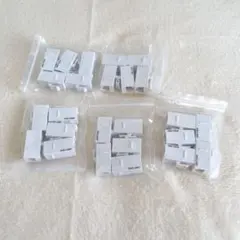 ⭐️RJ45 Cat6 キーストーンカプラー LAN ケーブル用 白 25個