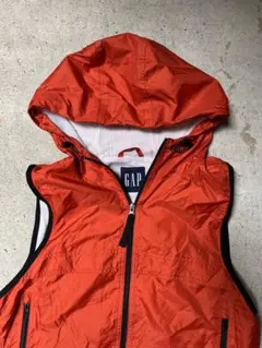 【00s】old gap ナイロンベスト　テック系