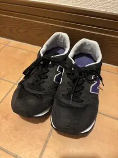 紫 スニーカー