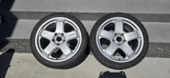 M5 無限純正 ホイール 17インチ 5穴 PCD114.3 2本のサムネイル