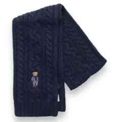 Ralph Lauren ポロラルフローレン マフラー ポロベア ケーブルニット
