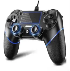 PS4用 コントローラー有線【2026】USB接続 遅延なし 二重振動 重力感応