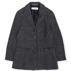 【白タグ】MaxMara ツイード 4B テーラードジャケット 42 13号のサムネイル