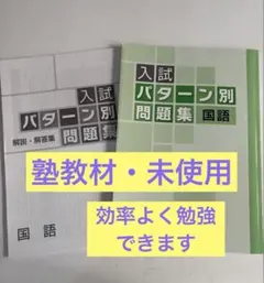 【塾専用教材】高校入試パターン別問題集 国語　中３