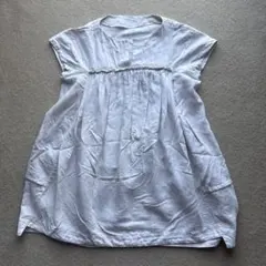 アズノウアズ ドゥバズ麻100％ チュニックワンピース ベージュ ゆったり 美品