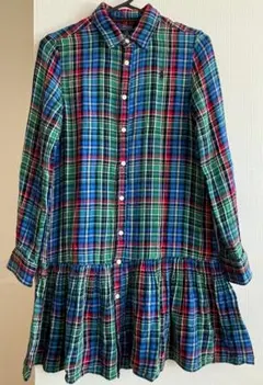 ラルフローレン チェック柄ワンピース