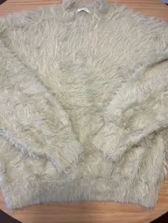 FREAK'S STORE 淡いグリーン 長袖ニット