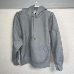 No.08 グレー フード付き スウェットパーカー