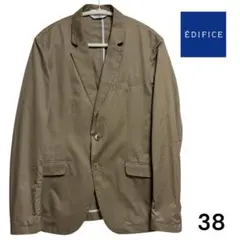 【美品】EDIFICE テーラードジャケット ベージュ 38サイズのサムネイル