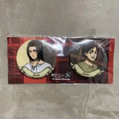 進撃の巨人 缶バッジ 10 Years Journey エレン