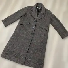 MOUSSY チェック柄 チェスターコート サイズ1