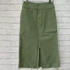 clear impression musee タイトスカート（2）緑 膝丈のサムネイル