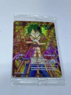 ミラバト ワンピース カード プロモ ルフィ 非売品 超オメガレア
