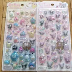 サンリオ うるちゅるポップシール 2シートセット