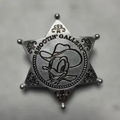 ディズニーランド シューティングギャラリー ドナルド 保安官バッジ