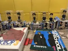 BE-BOP HIGH SCHOOL 首ふりフィギュア 6体セット＋本＋ビデオ