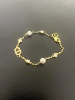 Dior Clair D Lune ブレスレット ディオール ゴールド パール
