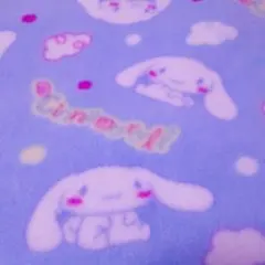 Sanrio　Cinnamoroll　広巾フリース生地　ライトブルー系
