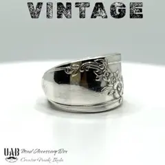 RING　24号　スプーンリング　材質:シルバープレート　CR0477