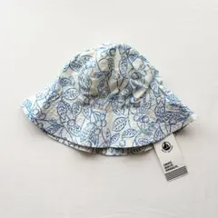 新品 Petit Bateau 花柄 ロイヤルブルー クロシェのサムネイル