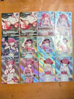 ホロライブ オフィシャルカードゲーム SR 宝鐘マリン 12枚セット
