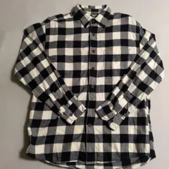 【ユニクロ】フランネルチェックシャツ Mサイズ