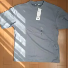 UNIQLO エアリズムコットンTシャツ Mサイズブルー