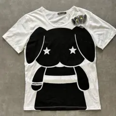 【未使用】FRAPBOIS フラボア Tシャツ　うさぎドロップ　シール付きのサムネイル