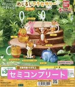【新品未開封】　Winnie the Pooh　めじるしアクセサリー　セミコンプ