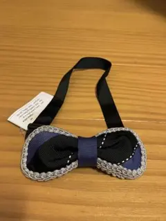 フォーマル蝶ネクタイ 黒と紫（子供用）