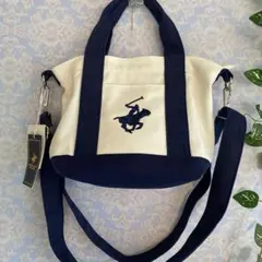 新品　ビバリーヒルズポロクラブ トートバッグ ショルダーバック2WAY