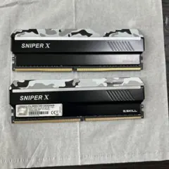 G.SKILL SNIPER X DDR4 メモリ 2枚セット 16GB×2 - メルカリ