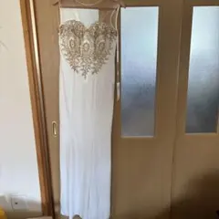 ロングドレス　白　新品