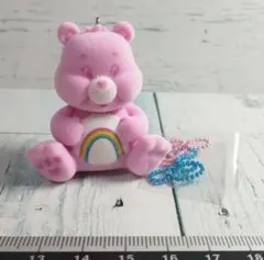 【USED】ケアベア フロッキーフィギュアマスコット ガチャガチャ