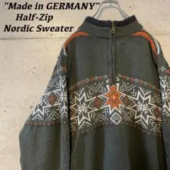 ノルディック 北欧 セーター ニット バーズアイ ノルウェー 古着 ビンテージ