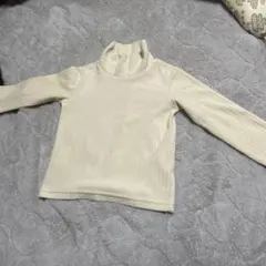 UNIQLO 長袖フリース110 アイボリー