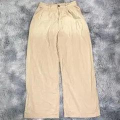 Samansa Mos2【F】チノパン　ベージュ　フリーサイズ　レディース