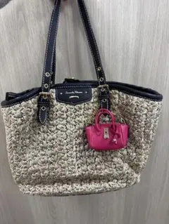 Samanthaカゴ トートバッグ ミニバッグ付きのサムネイル