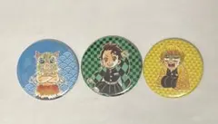鬼滅の刃　コレクション缶バッジ　プチ　炭治郎　善逸　伊之助