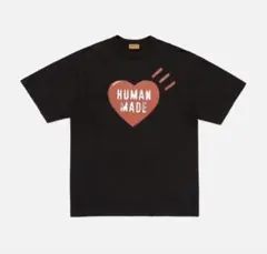 HUMAN MADE ハートロゴ Tシャツ ブラックのサムネイル