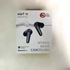 【美品・付属品完備】EarFun Air Pro3 ワイヤレスイヤホン ブラックのサムネイル